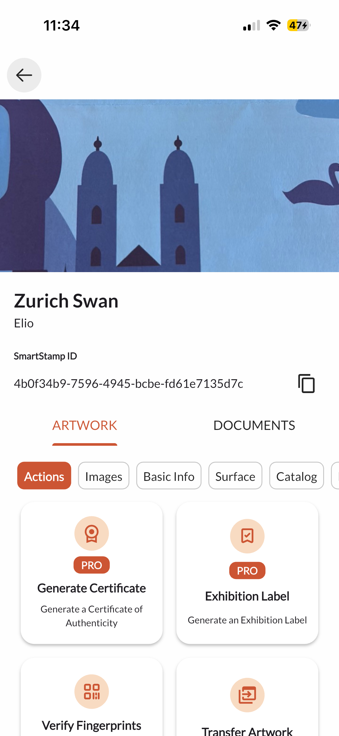SmartStamp iOS App